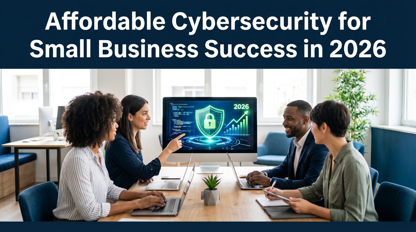 Affordable Cybersecurity for Small Business Success in 2026.