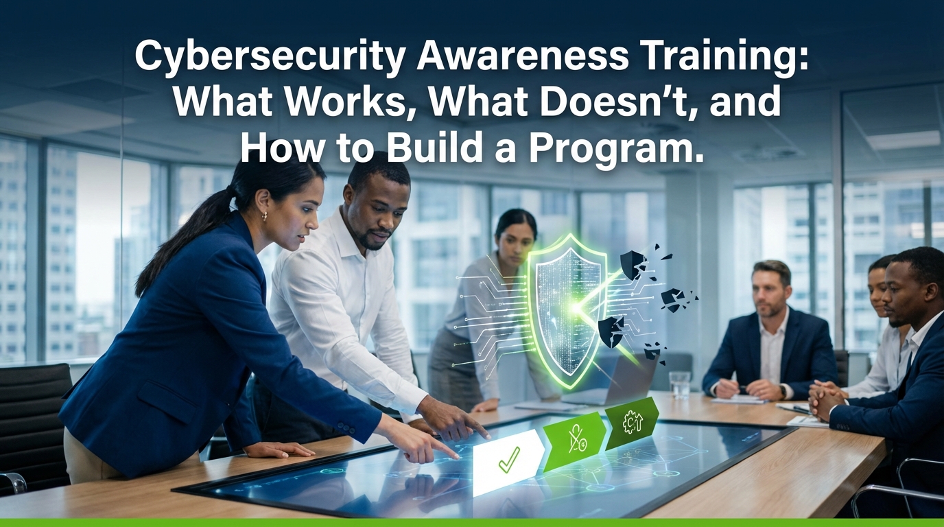 Cybersecurity Awareness Training: What Works, What Doesn't, and How to Build a Program