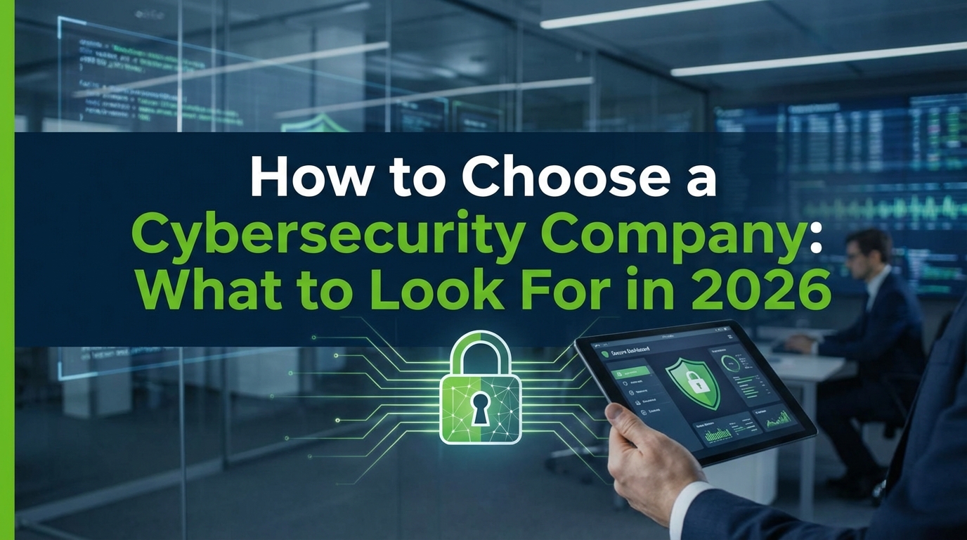 How to Choose a Cybersecurity Company: What to Look For in 2026