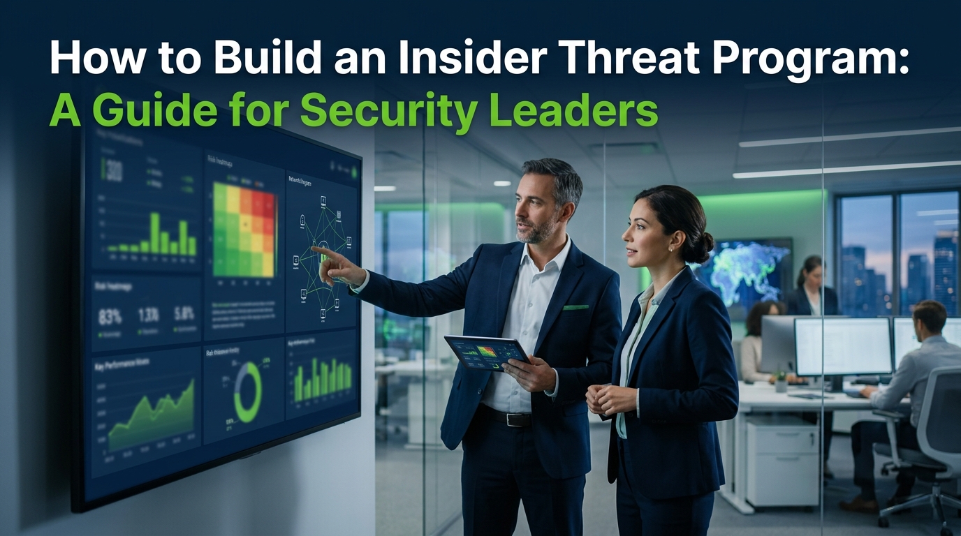 How to Build an Insider Threat Program: A Guide for Security Leaders