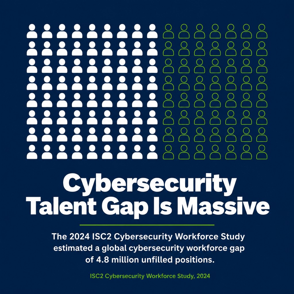 Cybersecurity Talent Gap Is Massive
