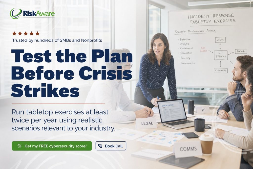 Test the Plan Before Crisis Strikes