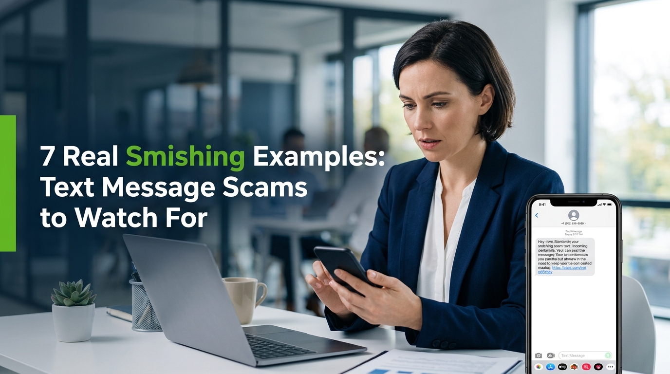 7 Real Smishing Examples: Text Message Scams to Watch For