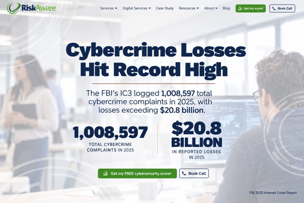 Cybercrime Losses Hit Record High